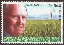 Norman E. Borlaug Nobel Peace Prize Laureate Father of The Green Revolution