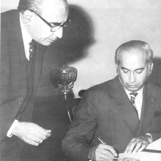 Zulifqar Ali Bhutto became President of Pakistan
